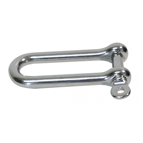 Shackle Long D 12mm - 316 Grade Stainless Steel - 12mm