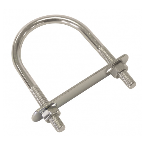 U Bolt Wide M6 x 50L Suit 1 Tube - 304 Grade Stainless Steel