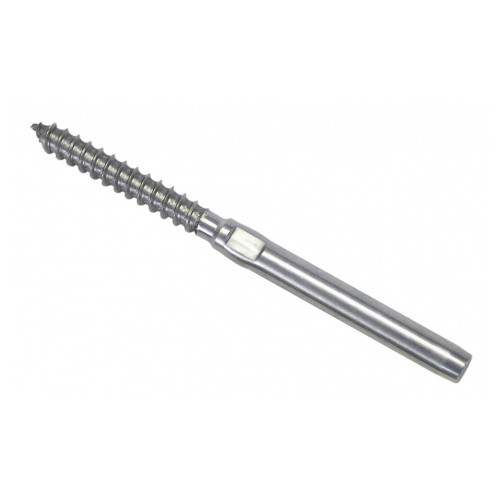 Swage Stud Lag Screw 316gr RH 4mm wire