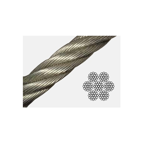 1.6mm 7 x 19 Wire Rope Premium Quality 316 Grade Stainless Steel - 305M Reel
