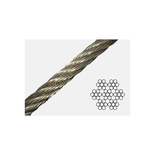 1mm 7 x 7 Wire Rope Premium Quality 316 Grade Stainless Steel - 305M Reel