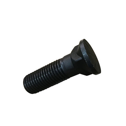 7/16X2 UNC Plow Bolt Square Neck Grade 8 Plain