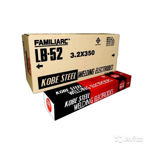 LB52U/26 Kobe LB52U Hydrogen Controlled Electrodes 2.6mm 5kg Pack