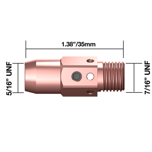 Tweco® style No.5 Gas Diffuser 1.6 - 2.0mm Wire - 55