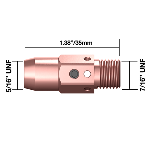 Tweco® style No.5 Gas Diffuser 2.4 - 3.2mm Wire - 55H