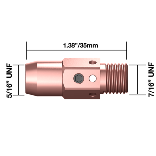Tweco® style No.5 Gas Diffuser 2.4 - 3.2mm Wire - 55H