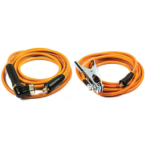 300 Amp Welding Lead Set 25mm2 (Large Dinse) 5 Metre - WLSLP300-5
