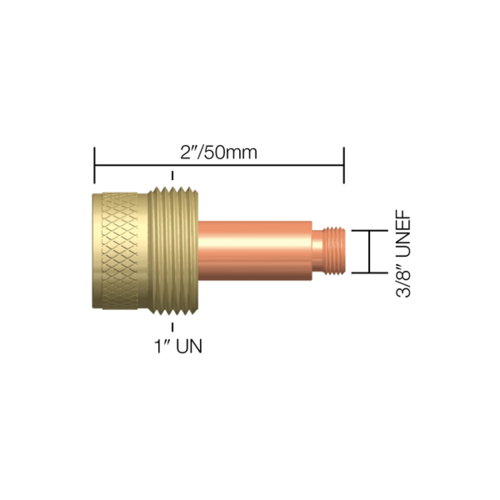 Gas Lens Large Diameter 17/18/26 Series 4.0mm Gas Lens Large Diameter - 45V63