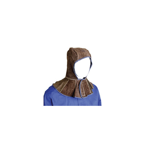 Leather Welding Hood Charcoal Brown - AP3000C
