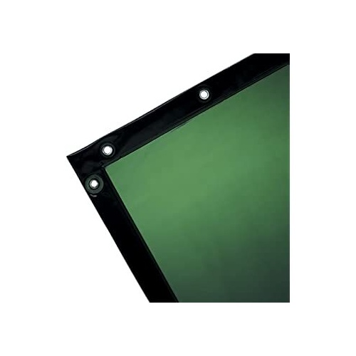 Welding Curtain without Frame 1.8 X 4.8mtr Green With Eyelets To Australian Standards - AP1848GS