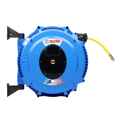 Recoila Retractable Breathing Air Hose Reel Gen III 8mm ID x 20mtr