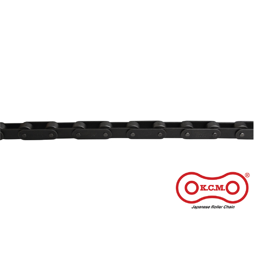 C2042 KCM Premium Conveyor Roller Chain 1 Inch Pitch Double Pitch Large Roller - Price per foot