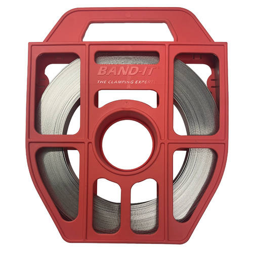 C206 19.05mm / 3/4" BAND-IT® Band Strapping 201 Stainless Steel 30.5m metre roll