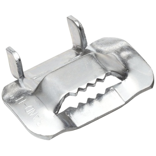 C254 12.70mm / 1/2" BAND-IT® Buckles 201 Stainless Steel Pack of 100pcs