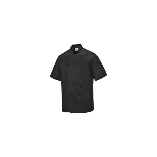 Kent Chefs Jacket Black Large