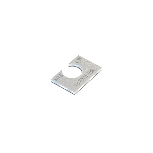 CW16 Lindapter - Type CW Clipped Washer M16 Hot Dip Galvanized