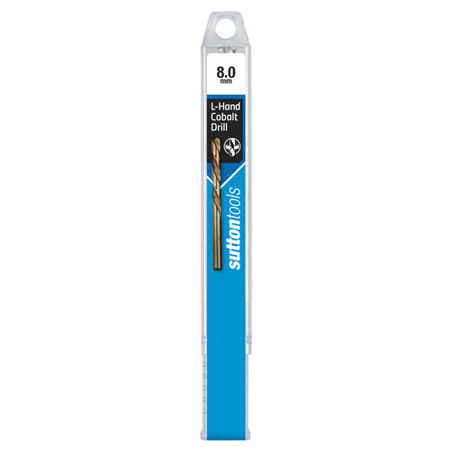 Sutton Drill D202 13.0mm Jobber Left Hand HSS-Co. Split Point