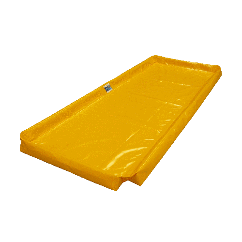 Portable Containment Bund, Triangular Foam Sidewall  (600W x 600L x 100H mm) - 30L