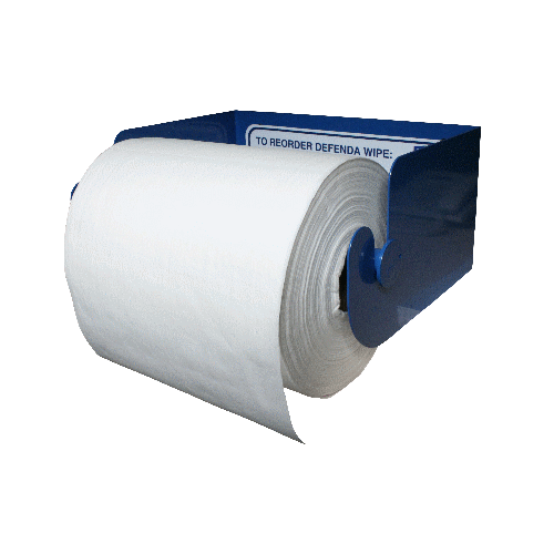 Wall Mounted Roll Wipe Dispenser Kit - 400mm
