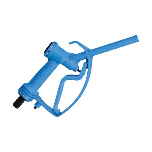 Heavy duty manual adblue nozzle with 19mm discharge spout 1'' BSP Male thread