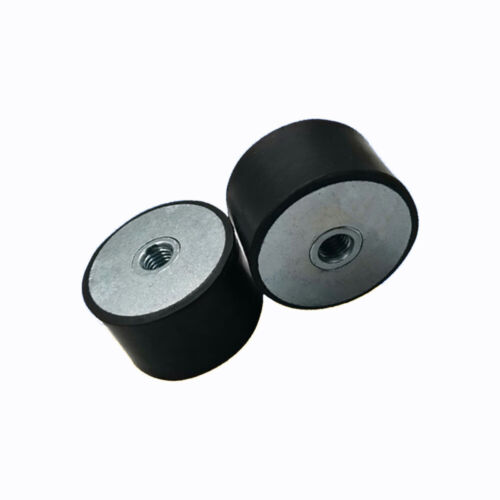 Cylindrical Rubber Mount 50mm x 45mm Female-Female 70 Shore (M10)