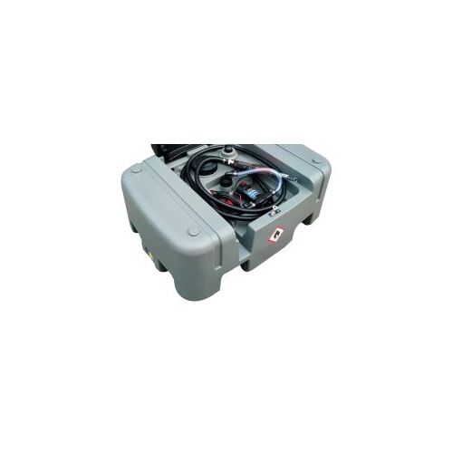 200ltr Fueline Low profile poly diesel ute tank kit with 12V pump, 4m hose and automatic nozzle