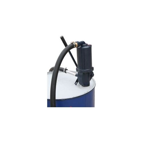 Cast iron litre stroke pump to suit 205ltr drums or tanks 3mt hose for unleaded petrol or diesel