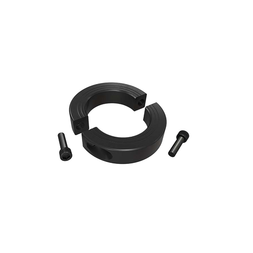 FSC-1-3/8-SP Shaft Collar 2pc Split (Clamp Type) 1-3/8 Inch Bore Steel Black Oxide Coated