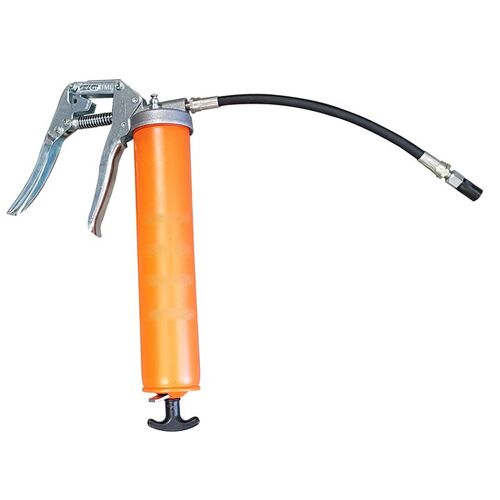 Thrusta all weather pistol grip grease gun with 300mm Flexible extension & 4 Jaw coupler