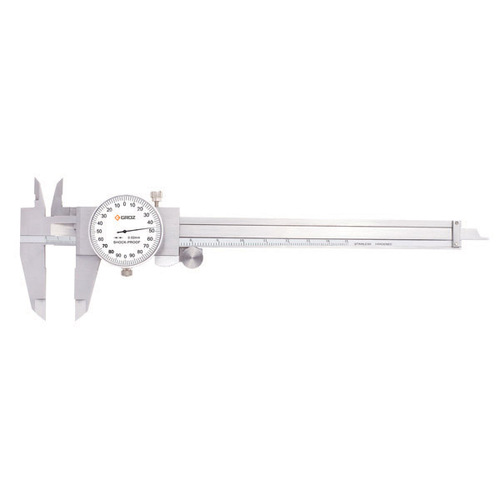 DLC/150 Groz Dial Caliper, Metric 0-150mm, 0.02mm