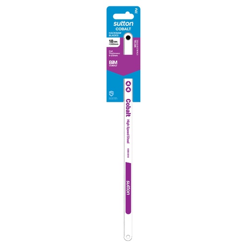 Hacksaw Blade H355 Cobalt 300mm x12.7 x 0.62mm 18T 2 Pack