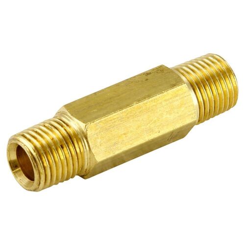0128-0248 #28 1/8x3'' BSPT Long Hex Nipple (01-2802B)