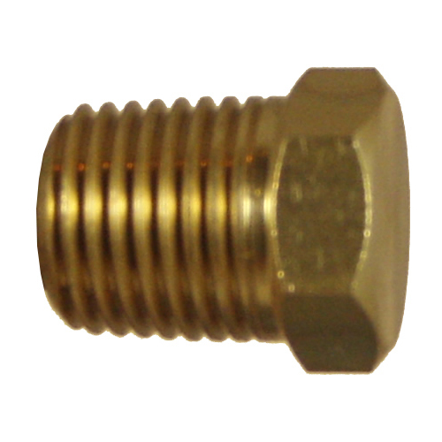 0164S-04 #64 1/4 BSPT Solid Hex Plug (01-6402SOL)