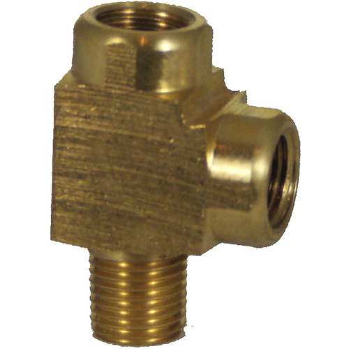 02N35R-02 #35R 1/8 NPT Male Run Tee (02-N35MR02)