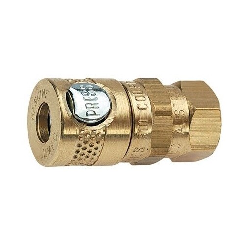 08-J310F6S 3/8 BSP Female 310 Series Coupling (Steel)