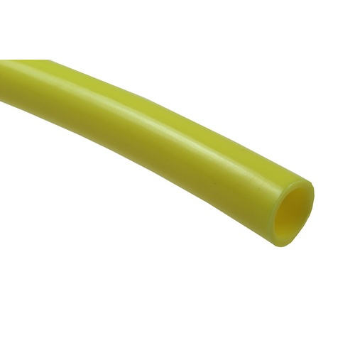 14-N1102Y-100 1/8 Yellow Flexible Nylon Tube (250 PSI WP) - 100m Coil