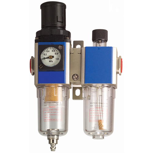 26-GMA200-04 1/4 BSP Mini Filter Regulator + Lubricator
