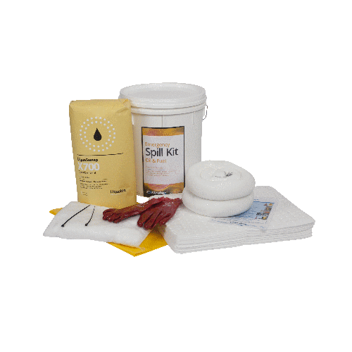30 Litre Bucket Spill Kit - Oil & Fuel