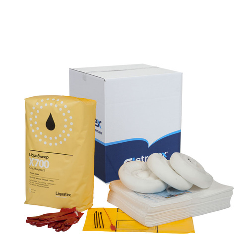 120 Litre Wheeled Bin Economy Spill Kit Refill - Oil & Fuel