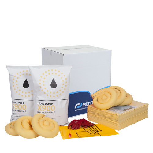 240 Litre Wheeled Bin Economy Spill Kit Refill - Chemical