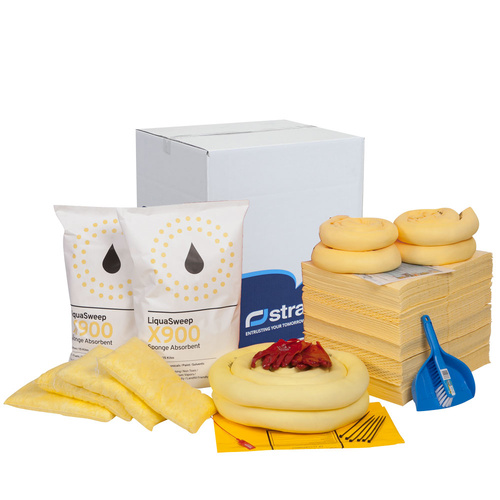 240 Litre Wheeled Bin Standard Spill Kit Refill - Chemical