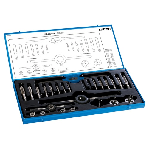 Sutton Tap & Die M500 Set 25Pce UNC