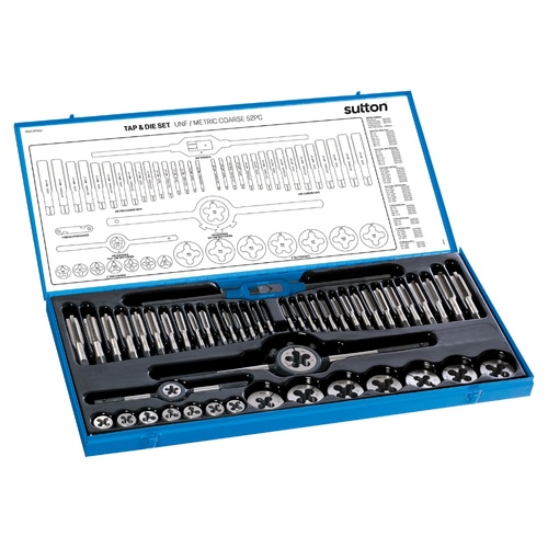 Sutton Tap & Die M500 Set 52Pce UNF/Metric