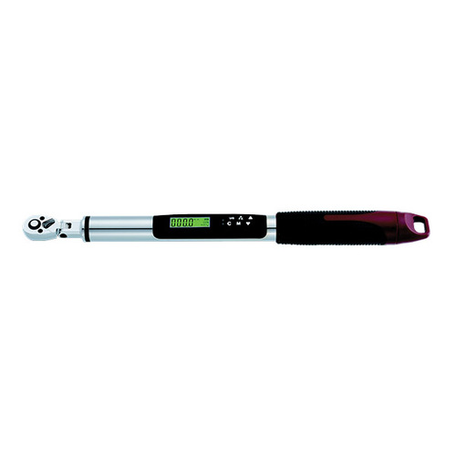 M7 3/8" Flexible Head Digital Torque Wrench With Angle Reading, 13.5-135Nm