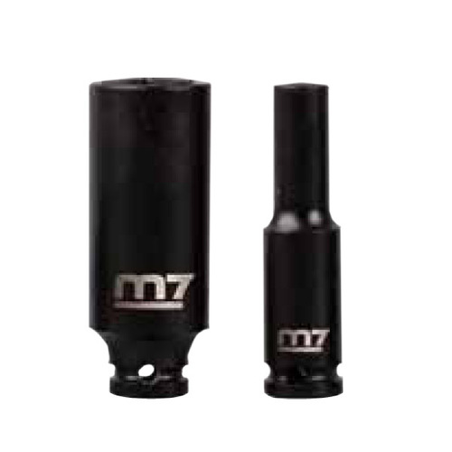 M7 Impact Deep Socket, 1/4" Dr 6 Point, 6mm