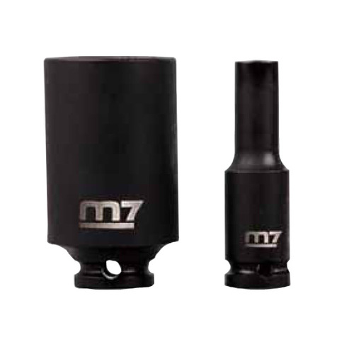 M7 Impact Deep Socket, 3/8" Dr 6 Point, 9mm