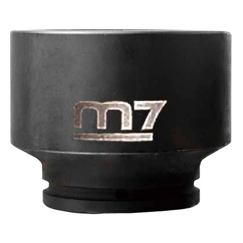 M7 Impact Socket, 1-1/2" Dr 6 Point, 75mm