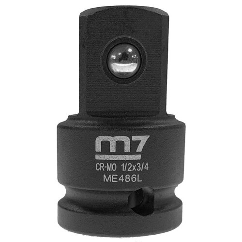 M7 Impact Adaptor, 1/2" Dr F X 3/4" Dr Male -Locking Ball Type