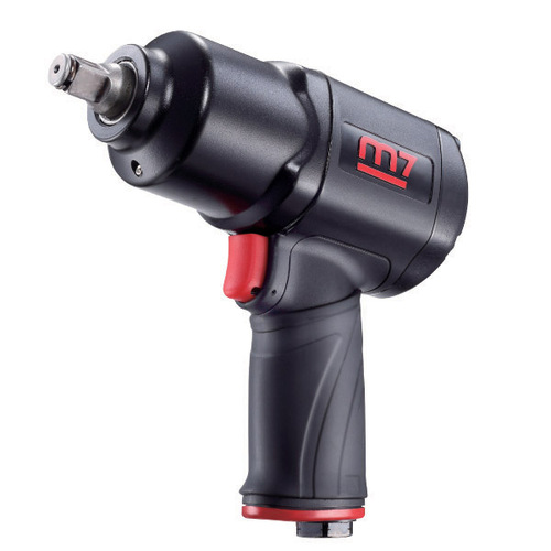 M7 Impact Wrench, Composite Body, Pistol Style, 1/2" Dr, 850 Ft/Lb
