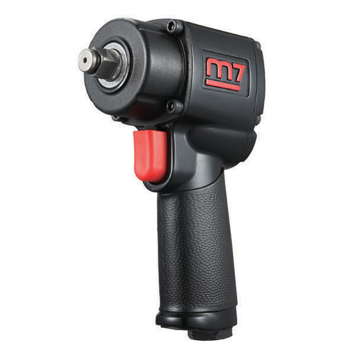 M7 Mini Impact Wrench, Q-Series, Pistol Style, 1/2" Dr, 500 Ft/Lb